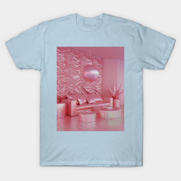 Pink Pearl T-Shirt by NineSidedShape